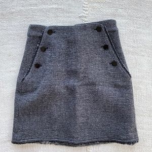 Club Monaco Wool Mini Skirt